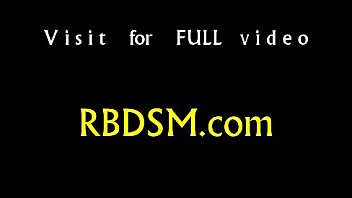 Moist from salacious castigation