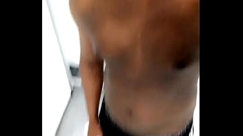 Track pants after gym session throbbing dick