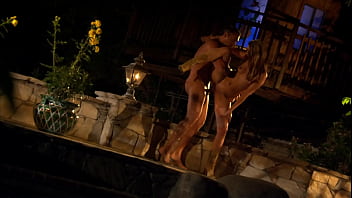 His cheetah spot tattooes really turn her on as he pounds away at her cunt and she feels