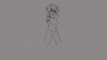 Goblin bitch get her ass pounded in by a fucking iguana