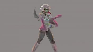 Goblin bitch get her ass pounded in by a fucking iguana