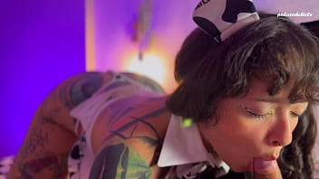 I rub my stepsister's pussy and accidentally fucked