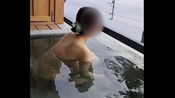 Japanese style hot spring