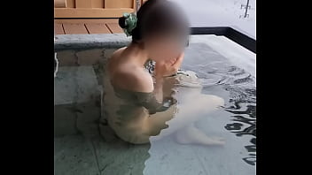 Japanese style hot spring