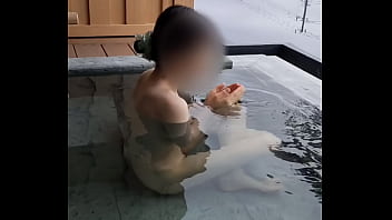 Japanese style hot spring