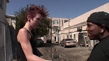 Amateur punk girl super skinny