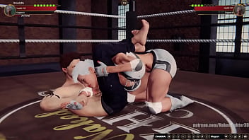 Broadzilla vs gigi nf3d mixed mma ryona femdom combat