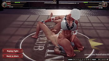 Broadzilla vs gigi nf3d mixed mma ryona femdom combat