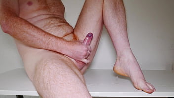 Jerking Nude With Lots Of Cum thumbnail