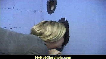 Horny Lady Enjoys Gloryhole Cocksucking Interracial 3 thumbnail