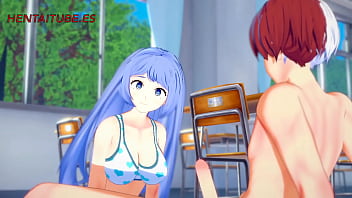My hero academia hentai todoroki x nejire sex