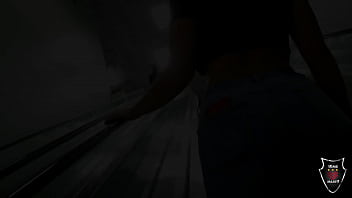 Jackie ohh puts on a blindfold to fuck rome major's massive cock