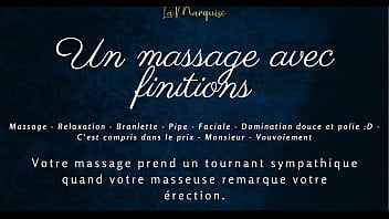 Un massage avec finitions french audio porn blowjob
