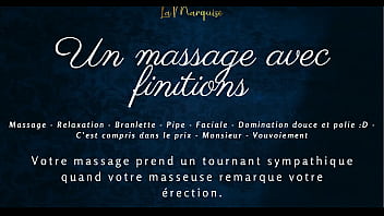 Un massage avec finitions french audio porn blowjob