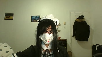 Asian Femboy Licks Up All His Cum thumbnail