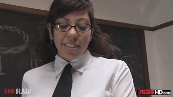 Nasty brunette gets sucks dick and gets pissed on while she masturbates Nasty brunette gets sucks dick and gets pissed on while she masturbates
