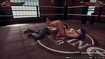 Leticia vs evianne nf3d lesbian sexual combat ring