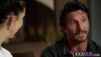 Perverted babe swallowed huge penis