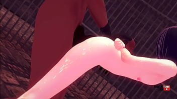 Boruto hentai sarada fucked and blowjob in a threesome