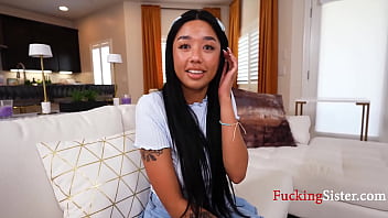 Church girl's virgin ass wrecked by step bro