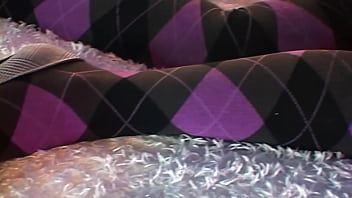 Slippery temptations busty babe gets titfucked footfucked and facialled