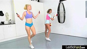 Action on tape between lesbians teen hot girls charlotte stokely & kenna james vid 09