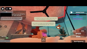 Sexo con colombiano vergudo en roblox y me preña duro