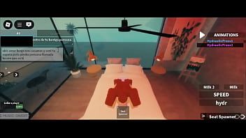 Sexo con colombiano vergudo en roblox y me preña duro