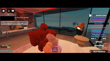 Sexo con colombiano vergudo en roblox y me preña duro