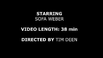 Rough use of a bad girl's holes sofa weber