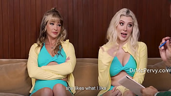 The shrink made us sluts stepsister rivalry solved by threesome therapy