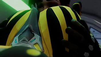Overwatch tracer worshiping 's ass