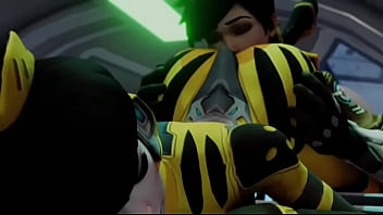 Overwatch tracer worshiping 's ass