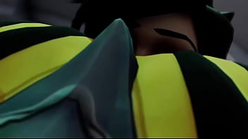 Overwatch tracer worshiping 's ass