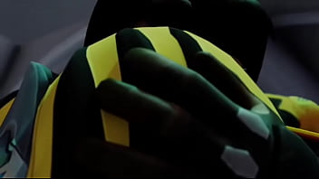 Overwatch tracer worshiping 's ass