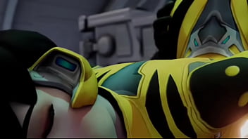 Overwatch tracer worshiping 's ass