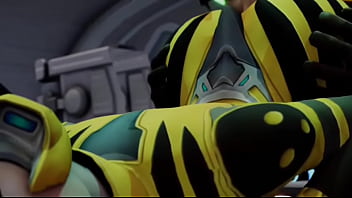 Overwatch tracer worshiping 's ass