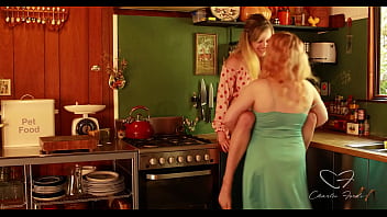 Hot second part lesbians kim cums & charlie forde have met again