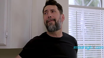 Desperate for a pounding babysitter couldn be more obvious