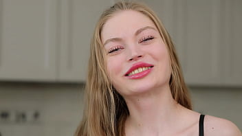 New beauty dina joy and her first anal