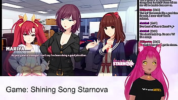 Vtuber lewdneko plays shining song starnova julie route part 3