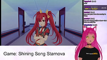 Vtuber lewdneko plays shining song starnova julie route part 3