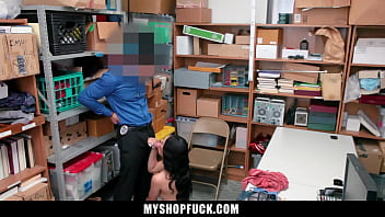 Shoplifter reveals the truth and the two come to a mutual understanding myshopfuck