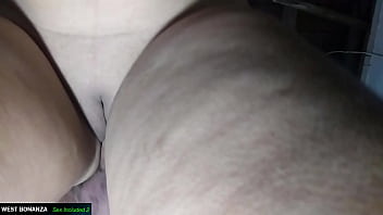 Ballsdeep pussy creampie filling her pussy with hot cum