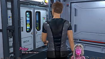 Stranded in space #38 public handjob