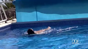 Wet dong down czech babe swallows dude's hard dick