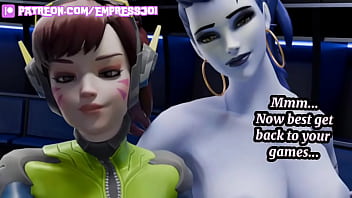 Gamer girlfriend turned you watch her submit to a real mistress