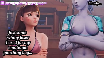 Gamer girlfriend turned you watch her submit to a real mistress