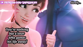 Gamer girlfriend turned you watch her submit to a real mistress