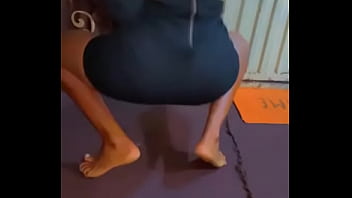Nigerian girl bella twerking hard on blue short dress Nigerian girl bella twerking hard on blue short dress